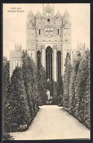 AK Chorin, Weg zum Kloster Chorin