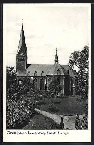 AK Malchow i. Mecklbg., Stadt-Kirche