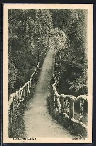 AK Lychen, Partie am Poetensteg