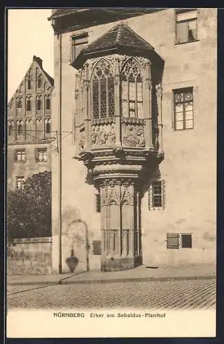 AK Nürnberg, Erker am Sebaldus-Pfarrhof