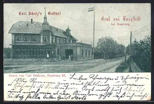 AK Tangstedt / Hamburg, Gasthof Carl Schulz