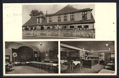 AK Falkenrehde über Wustermark, Gasthaus Wilhelm Eichwald, n