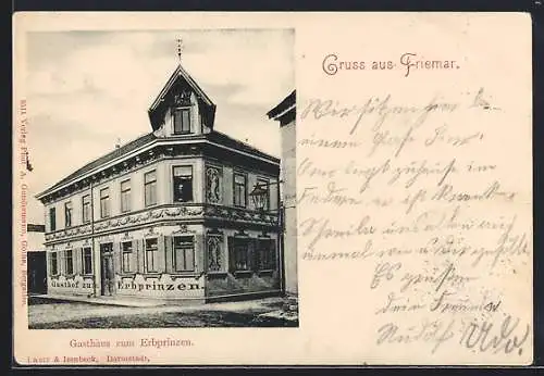 AK Friemar, Gasthaus zum Erbprinzen