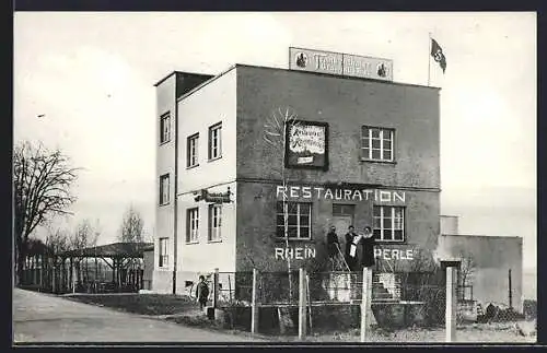 AK Mutterstadt /Rheinpfalz, Restaurant zur Rheinperle von Friedrich Fischer