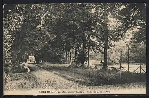 AK Saint-Martin, Vue prise dans le Parc