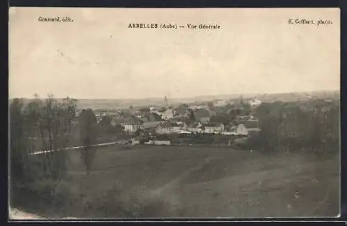 AK Arrelles, Vue Générale du village et paysages environnants
