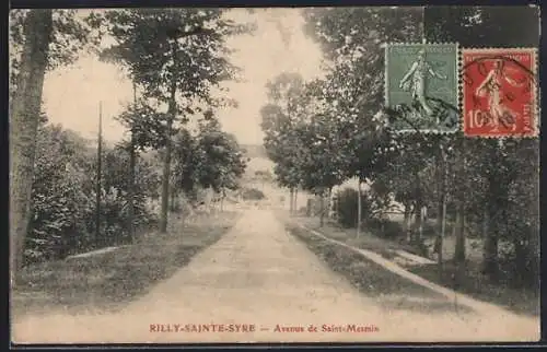 AK Rilly-Sainte-Syre, Avenue de Saint-Memin