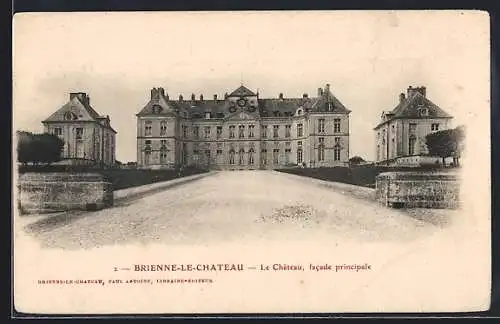 AK Brienne-le-Château, Le Château, facade principale