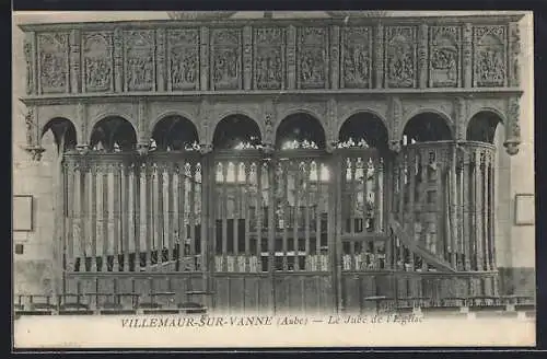 AK Villemaur-sur-Vanne, Le jubé de l`église