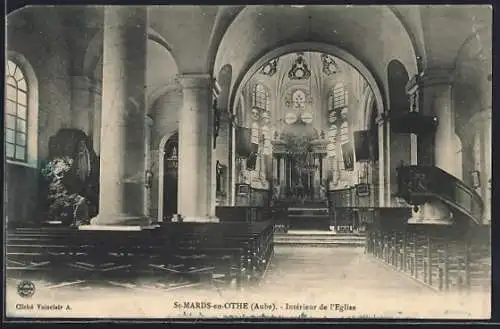 AK St-Mards-en-Othe, Intérieur de l`Église