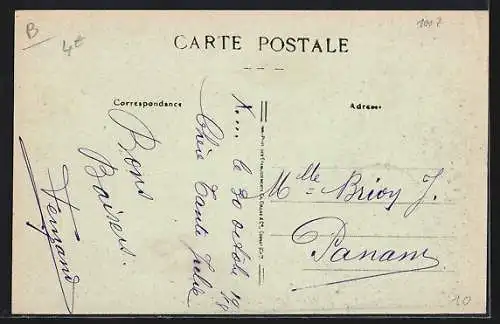 AK Saint-Benoît-sur-Vanne, La Porte d`entrée du Château