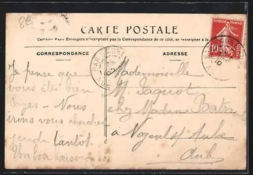 AK Bar-sur-Aube, Église St-Maclou et École communale