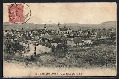 AK Barr-sur-Rube, Vue générale du village et des paysages environnants