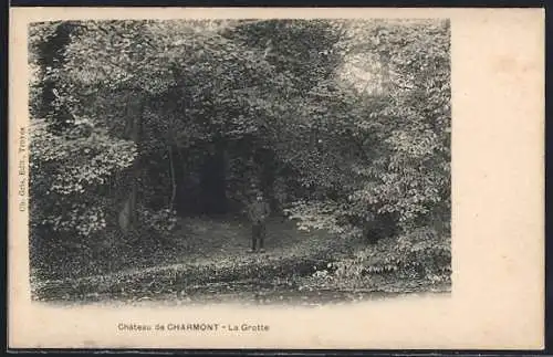 AK Charmont, La Grotte au Château de Charmont