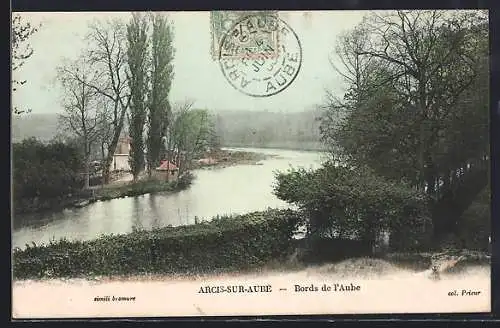 AK Arcis-sur-Aube, Bords de l`Aube