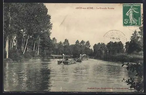 AK Arcis-sur-Aube, La Grande Pointe