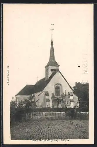 AK Torcy-le-Grand, L`église