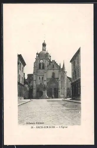 AK Arcis-sur-Aube, L`église