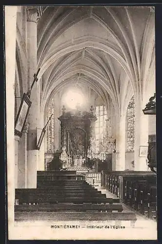 AK Montiéramey, Intérieur de l`Église