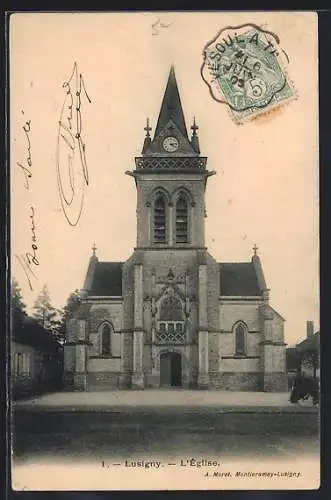 AK Lusigny, L`Église
