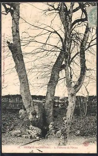 AK Brienne-le-Château, La Fontaine de l`Orme