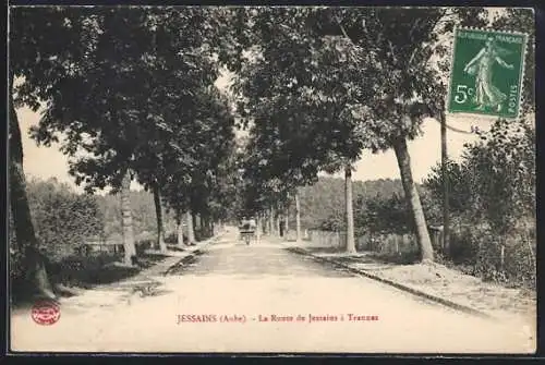 AK Jessains, La Route de Jessains à Trannes