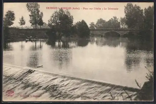 AK Brienne-la-Vieille, Pont sur l`Aube et le Déversoir