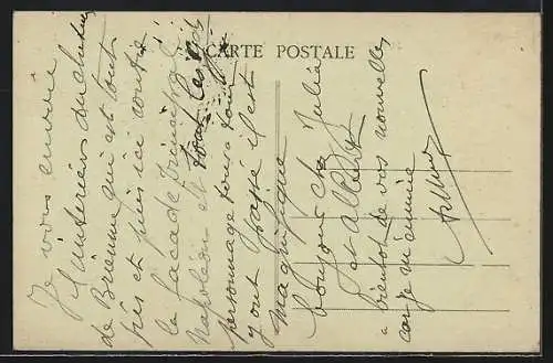 AK Brienne-le-Château, Le Château, Facade sur le Parc