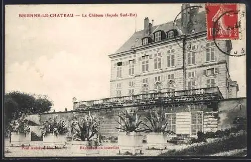 AK Brienne-le-Château, Le Château, facade Sud-Est