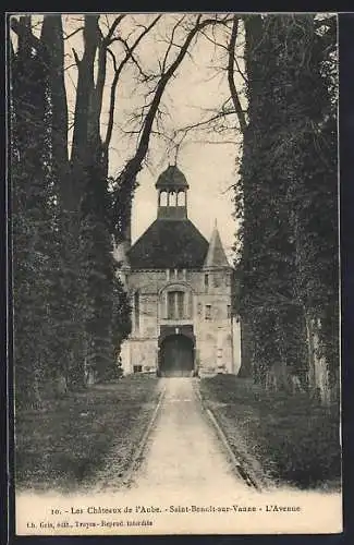 AK Saint-Benoît-sur-Vanne, L`Avenue des Châteaux de l`Aube