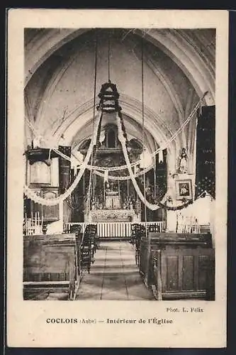 AK Coclois, Intérieur de l`église
