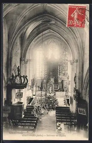AK Chavanges, Intérieur de l`Église