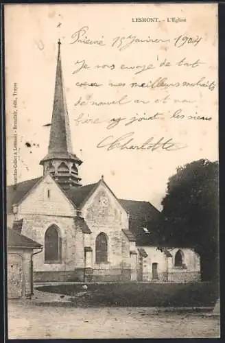 AK Lesmont, L`Église