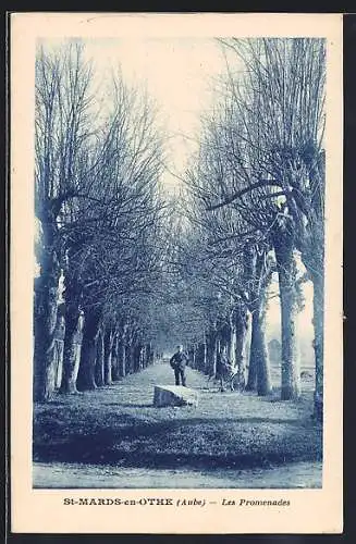 AK St-Mards-en-Othe, Les Promenades