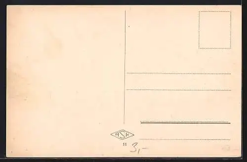 AK Danzig / Gdansk, Blick auf St. Marien