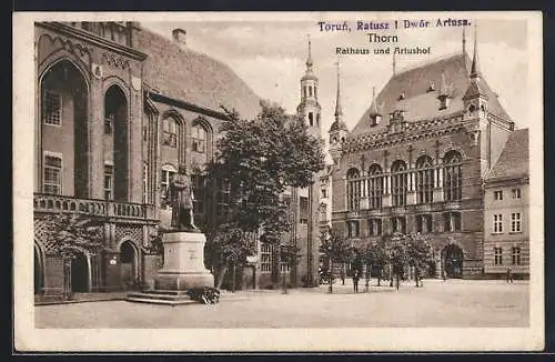 AK Thorn, Rathaus und Arthushof