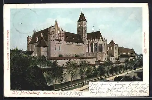 AK Marienburg, Südost Ecke der Burg