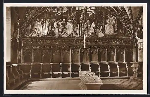 AK Marienburg, Tannenberg-Gedenkbild in der St. Annenkapelle
