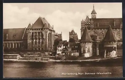 AK Marienburg, Schloss-Westseite