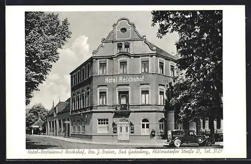 AK Bad Godesberg, Hotel-Restaurant Reichshof
