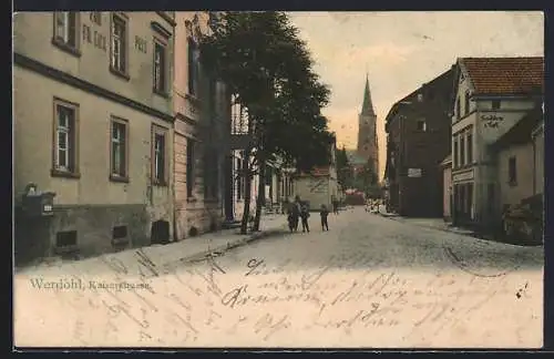 AK Werdohl, Conditorei & Café auf der Kaiserstrasse