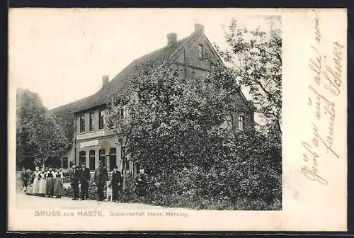 AK Haste / Hannover, Gastwirtschaft Mensing