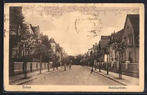 AK Erfurt, Partie in der Reichardstrasse