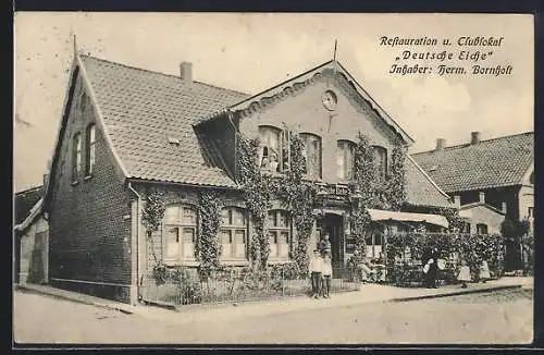 AK Itzehoe, Restaurant und Clublokal Deutsche Eiche, Inh. Herm. Bornholt