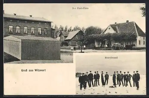 AK Witzwort, Festplatz und Bosselstand