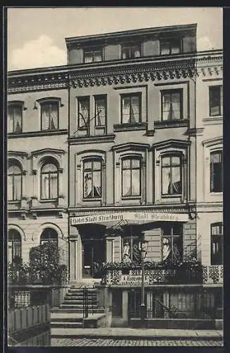 AK Bremen, Hotel Stadt Strassburg von F. Schierholz
