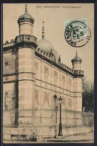 AK Besancon, la synagogue