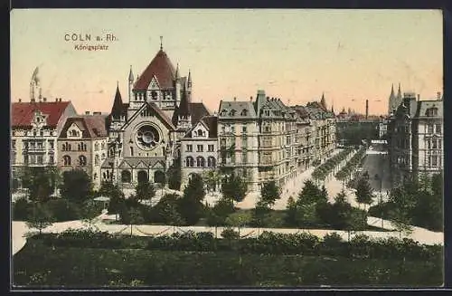 AK Köln-Neustadt, Synagoge am Königsplatz