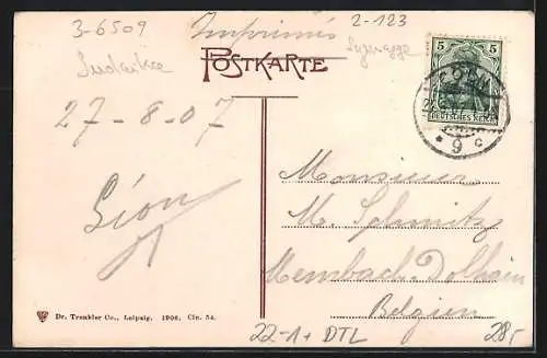 AK Köln-Neustadt, Synagoge am Königsplatz