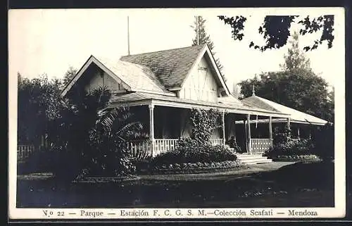AK Mendoza, Parque, Estación F. C. G. S. M